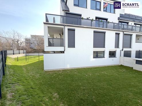 Viel draußen, smart drinnen - Gartenwohnung für modernes Wohnen - 3 Zimmer im Erstbezug!