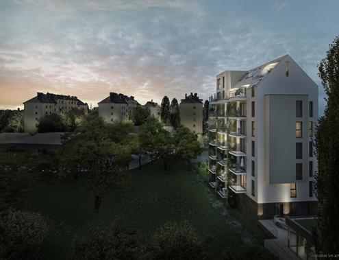 JOSEPHINE - Traumwohnung in Ruhelage direkt am Grünen Prater | 3-Zimmer-Wohnung mit Balkon