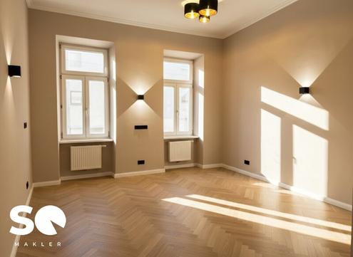 #SQ - 2 ZIMMER ERSTBEZUG - STILVOLLER ALTBAU MIT IDEALEM GRUNDRISS IN RUHIGER LAGE