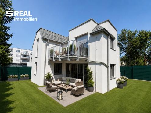 exklusive Maisonette-Wohnung, 5 Zimmer mit Garten und 3 Stellpl�tzen