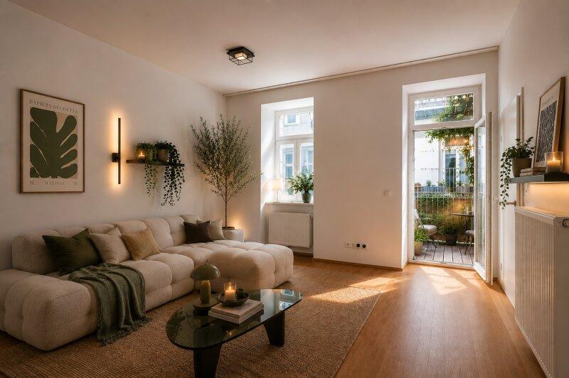 M�blierungsvorschlag Wohnzimmer