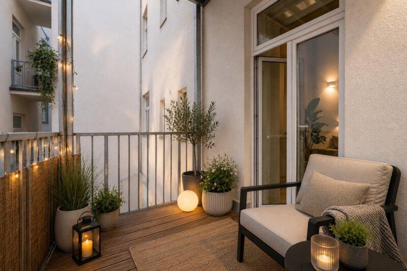 M�blierungsvorschlag Balkon