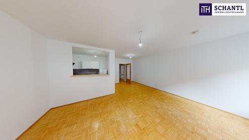 Erstbezug nach Sanierung: Moderne Stadtwohnung in zentraler Lage in Graz: 65 m² - 2 Zimmer - große Wohnküche & Eigengarten! Gleich anfragen und Besichtigungstermin vereinbaren! PROVISIONSFREI!