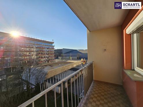 CLEVER INVESTIEREN - Vermietete Wohnung mit Charme! Dieses sanierte Juwel mit Balkon & Loggia begeistert auf ganzer Linie.
