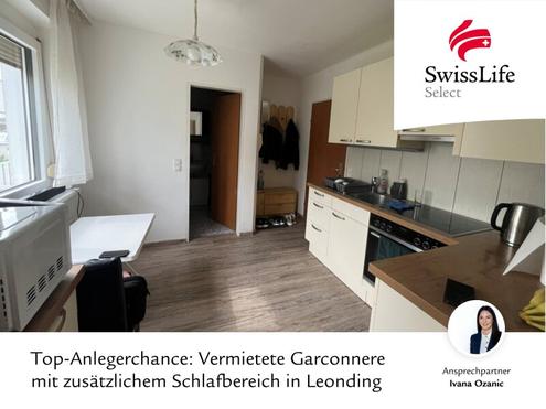 Top-Anlegerchance: Vermietete Garconnere mit zus�tzlichem Schlafbereich in Leonding