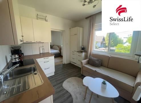 Smart investieren: Stylische Garcionnere mit Balkon mit fixer Rendite in Leonding