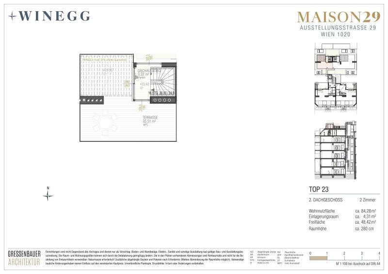 Grundriss Top 23 | 2. DG