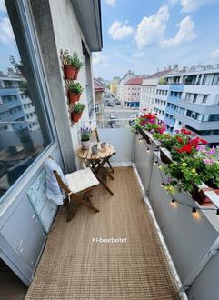 Neu sanierte 1-Zi-Wohnung mit Balkon in 1100 Wien, U-Bahn-N�he, gepflegt & modern!