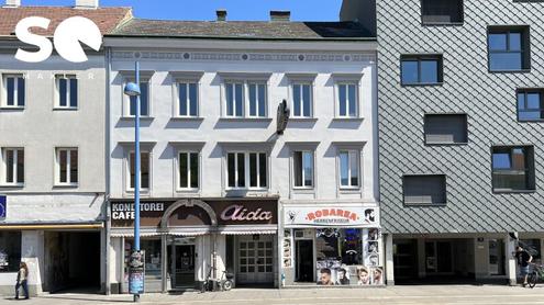 # SQ - 4 % RENDITE - VERMIETETES LOKAL IN BESTLAGE - POTENZIAL ZUR RENDITESTEIGERUNG - FLORIDSDORF AM SPITZ