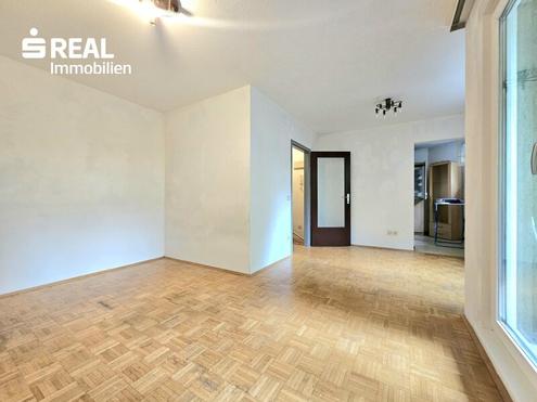 Ruhige 1-Zimmer Loggiawohnung mit Garage