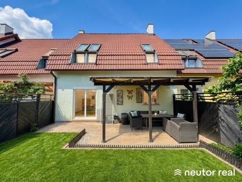 Charmantes Reihenhaus mit sonnigem Garten in ruhiger Gr�nlage