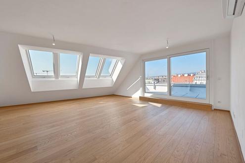 THE TEMPTATION - Dachgeschoss-Maisonette mit 2 Terrassen + Balkon | 23 m� Freifl�che, 3 Zimmer