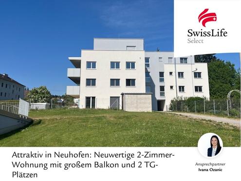 Attraktiv in Neuhofen: Neuwertige 2-Zimmer-Wohnung mit gro�em Balkon und 2 TG-Pl�tzen