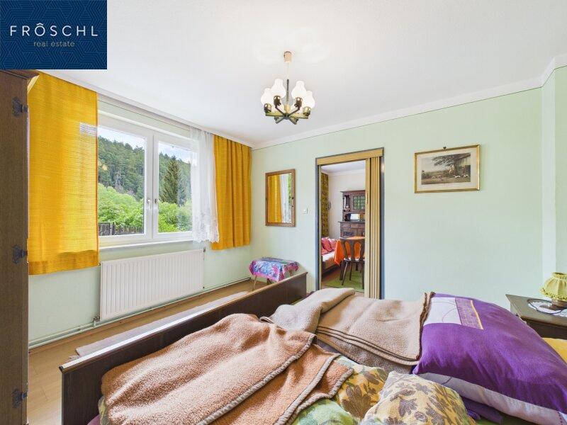 Schlafzimmer der Ferienwohnung