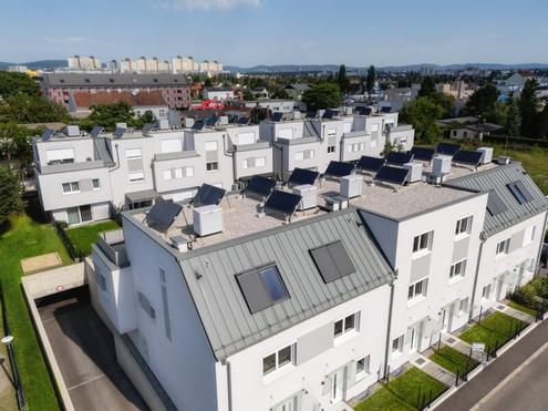 Hochwertiges Niedrigenergie-Reihenhaus | Keller, Eigengarten, Dachterrasse & Garagenplatz - Provisionsfrei & direkt vom Bautr�ger!