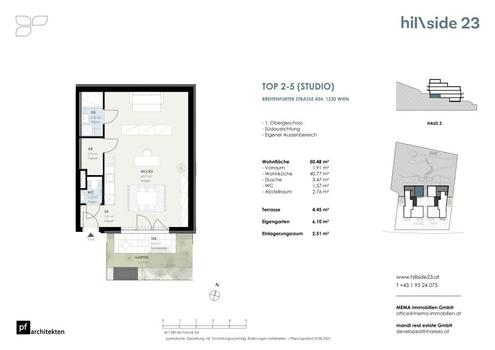 Singlehit! Moderne Garconniere mit kleinem Garten zu verkaufen!
