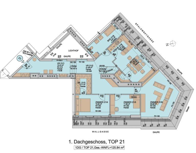 Grundriss DG 1