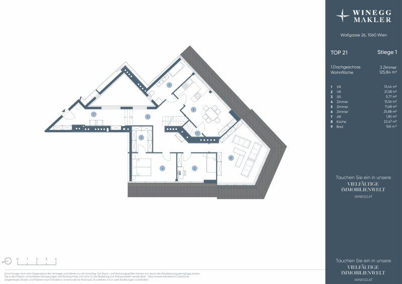 Grundriss Etage 1