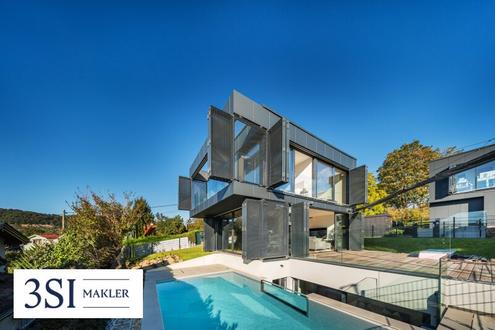 The Unique Villen: Exklusive Villa in wundersch�ner Gr�nruhelage mit Outdoor-Pool & Sauna