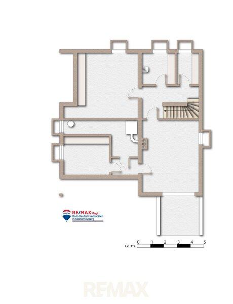 Grundriss Kellergeschoss m�bliert