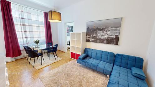 Kaiserm�hlen - Vollm�bliertes, neu renoviertes 2-Zimmer Apartment, 38m�