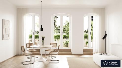 DO65 | Exklusive 4 Zimmer Gartenwohnung mit Loggia | Erstbezug nach Generalsanierung