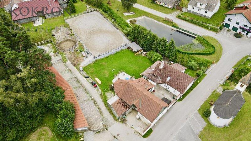 Vogelperspektive der Anlage