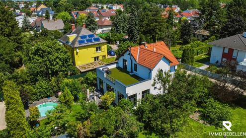 Wundersch�nes Einfamilienhaus in Wien-Donaustadt - mit gro�em Garten, Pool und stilvoller Ausstattung (Eigengrund!)