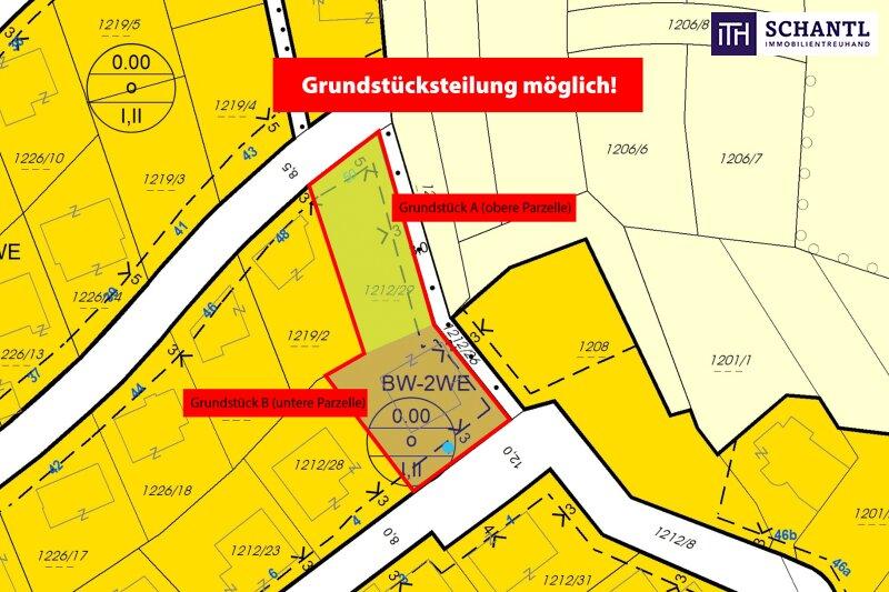 Grundst�cksteilung m�glich