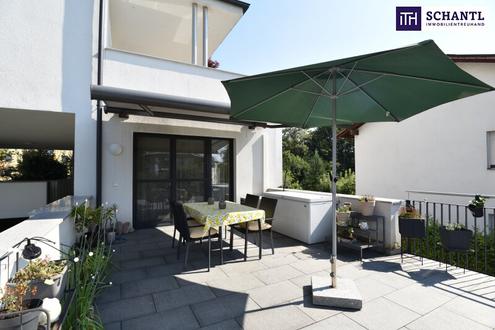 Urban Green Living - Coole, Top ausgestattete 2 Zimmer Terrassenwohnung mit XXL-Freifl�che in absoluter Ruhelage!
