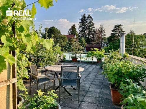 BARRIEREFREIE DG-MAISONETTE mit XXL-TERRASSE und DACHGARTEN in TOPLAGE