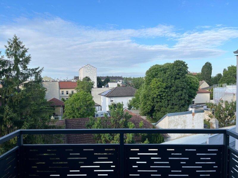 Aussicht vom Balkon