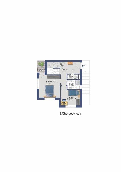 Grundriss Haus 124 Top 3 - 2.OG
