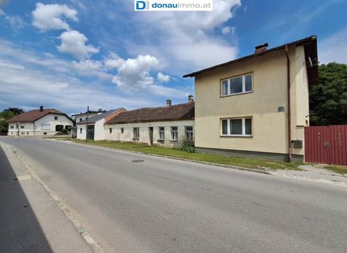Jungfamilienhit! Bezugsbereites Einfamilienhaus mit Erweiterungspotential, gro�er Halle und Garten in 2116 Niederleis