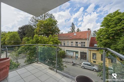 Wohnen am Wilhelminenberg - m�blierte 2-Zimmer-Wohnung mit Balkon, Garage und Allgemeingarten