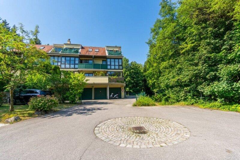 Ende der Sackgasse und Waldeingang