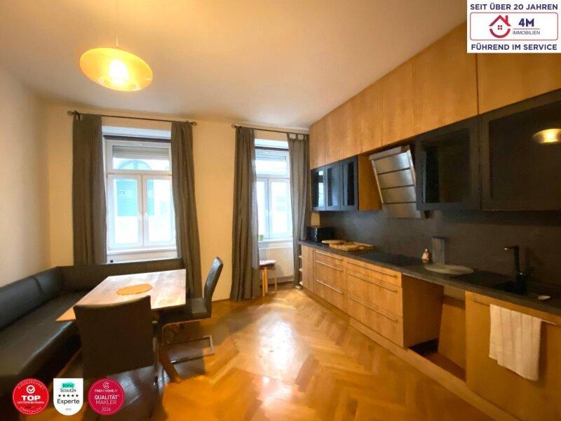 Wohnzimmer mit K�che