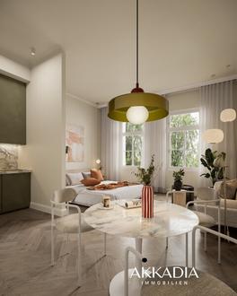 Studio am Park mit unverbaubarem Blick ins Gr�ne