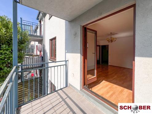 Ruhelage mit Balkon, Gartenmitbenutzung, Garagenplatz *N�he Maurer Hauptplatz*