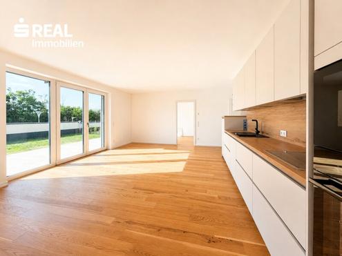 Erstbezug: elegante 3 Zimmer-Gartenwohnung mit moderner K�che
