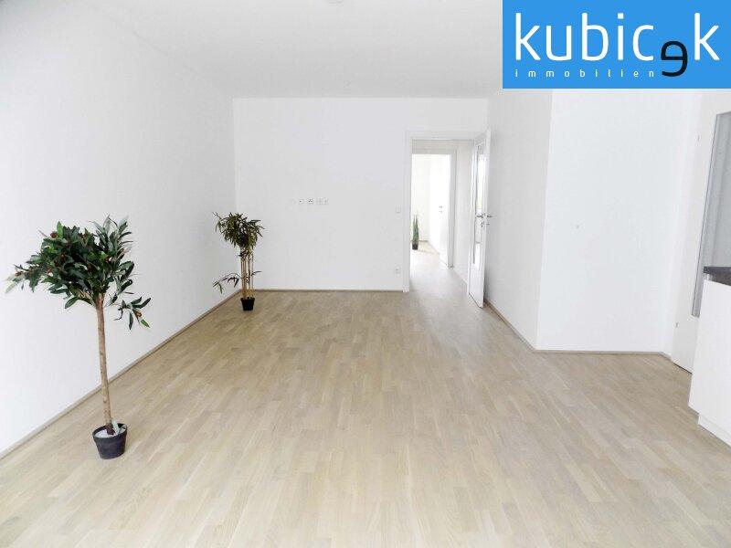 Wohnk�che mit Blick ins Schlafzimmer