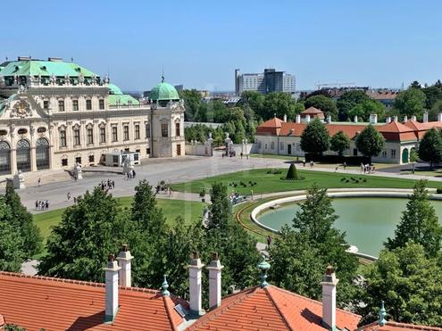 M�BLIERTE ALTBAUWOHNUNG IN REPR�SENTATIVEM GR�NDERZEITHAUS MIT PRACHTVOLLEM AUSBLICK AUF DAS UNTERE BELVEDERE
