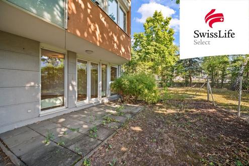 Kompakte 2-Zimmer-Wohnung mit Terrasse und Eigengarten | PKW Stellplatz