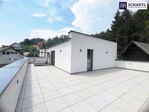 Weiz von oben - Design von morgen - Penthouse mit Panorama-Terrasse, Garten & Kellerst�ckl
