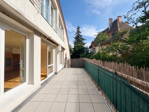 Exklusive Garten- und Terrassenwohnung in begehrter Gr�nruhelage von P�tzleinsdorf