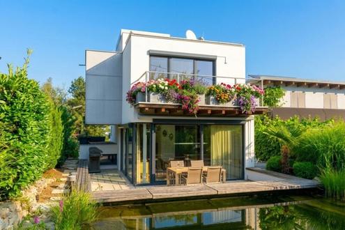Ein Architektenhaus, das begeistert - Au�ergew�hnliches Juwel mit Fernblick am Schafberg