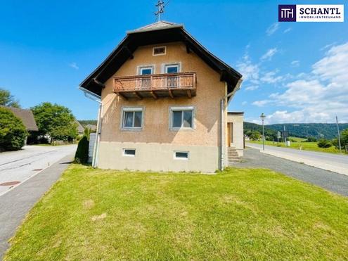 Viel Platz, viel Gr�n, viel Potenzial - renovierungsbed�rftiges Einfamilienhaus mit sch�nem Grundst�ck - in 8654 Fischbach