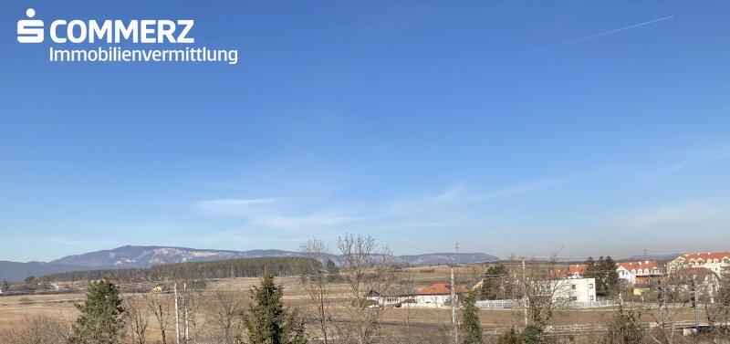 Aussicht vom Balkon