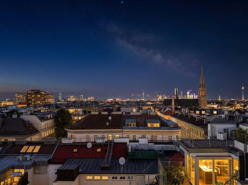 Panorama-Blick Nacht