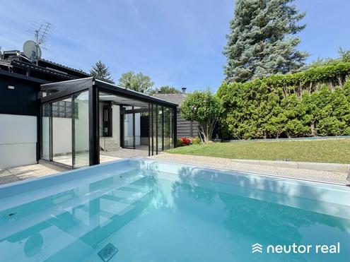 Charmantes Einfamilienhaus mit Eigengarten und Pool | Erstbezug nach Sanierung